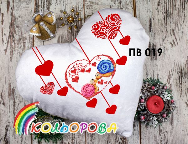 Подушка (наволочка) під вишивку №19