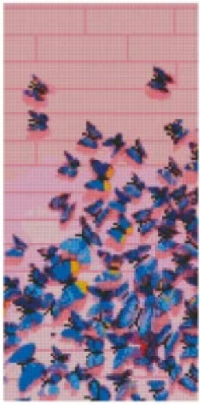 Алмазна мозаїка Метелики