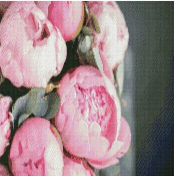 Алмазна мозаїка Рожева ніжність