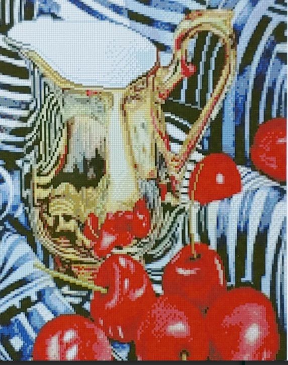 Алмазна картина Спіла черешня