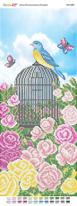 Панно для вишивки В трояндовому саду