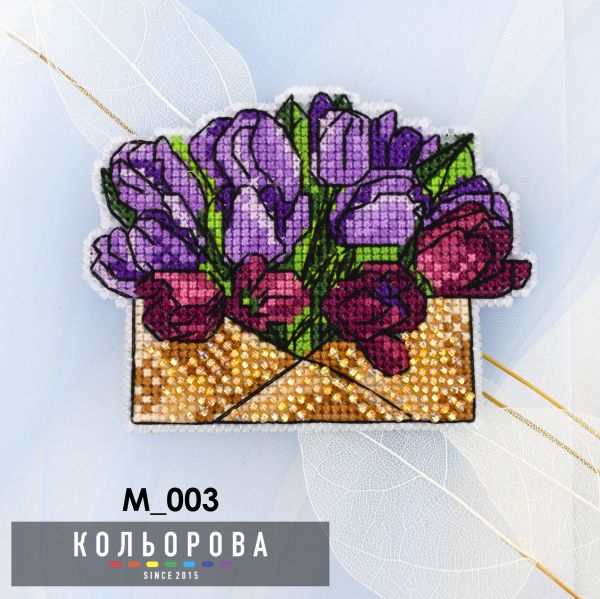 Магніт Букет тюльпанів