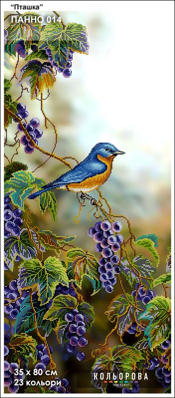 Панно для вишивки Пташка