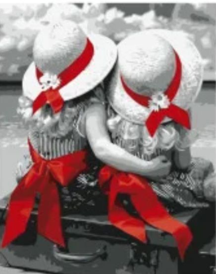 Картина за номерами Подружки