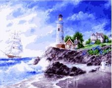 Картина за номерами Морський пейзаж