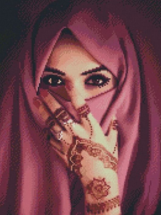 Алмазна картина Зачаровуючий погляд