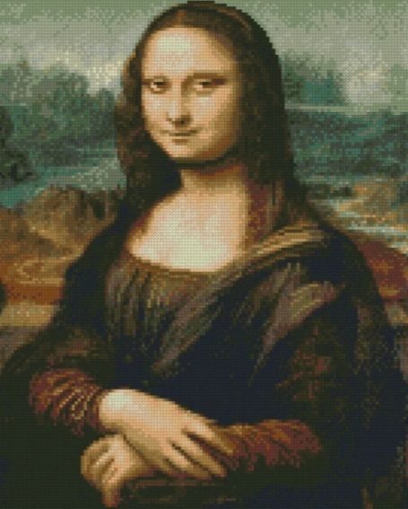 Алмазна картина Мона Ліза