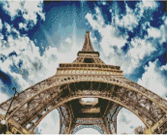 Алмазна картина Ейфелева вежа