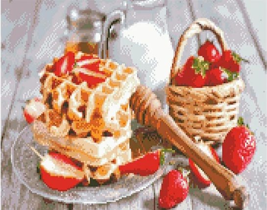 Алмазна картина Віденські вафлі