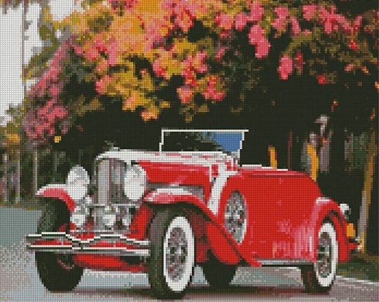Алмазна картина Ретро автомобіль