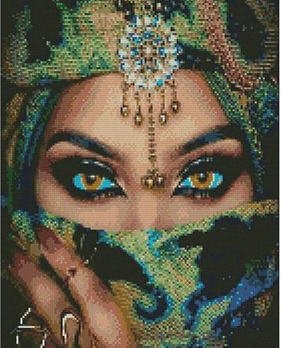 Алмазна картина Шаманський погляд