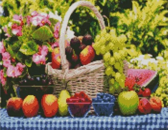 Алмазна картина Фруктовий натюрморт