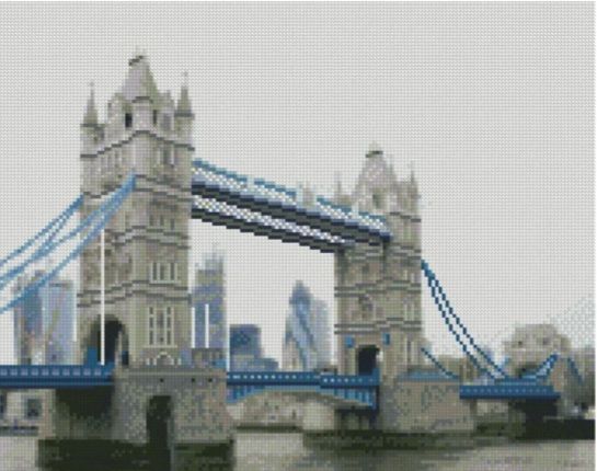 Алмазна картина  Лондонський Tower Bridge
