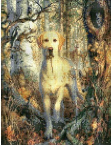Алмазна мозаїка Пес та лісові жителі