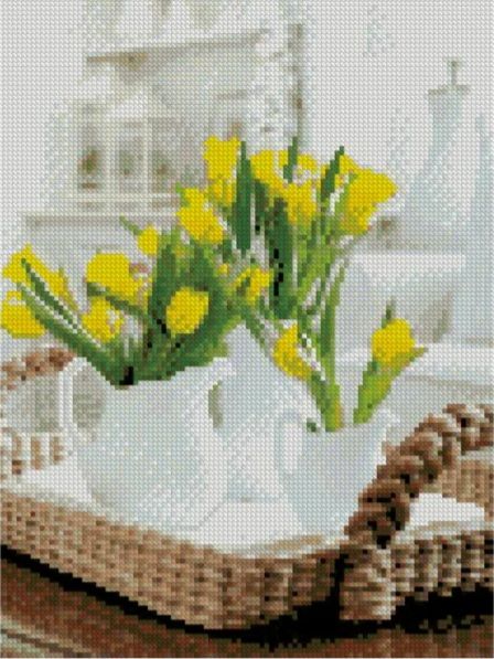 Алмазна мозаїка Ранкові тюльпани