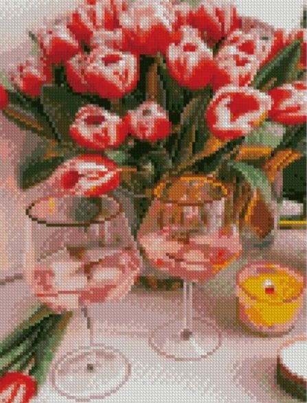 Алмазна мозаїка Літні коктейлі