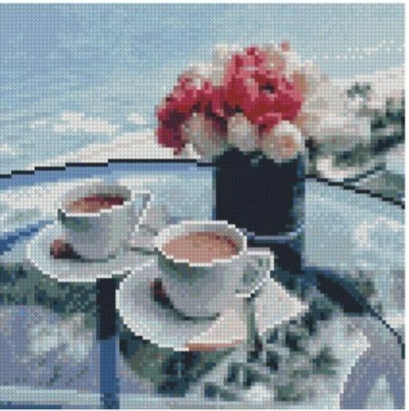 Алмазна мозаїка Сніданок біля моря