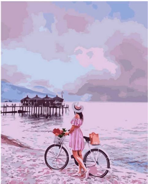 Картина за номерами На березі моря