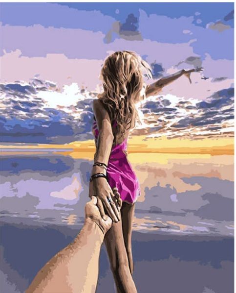 Картина за номерами  Назустріч нескінченності