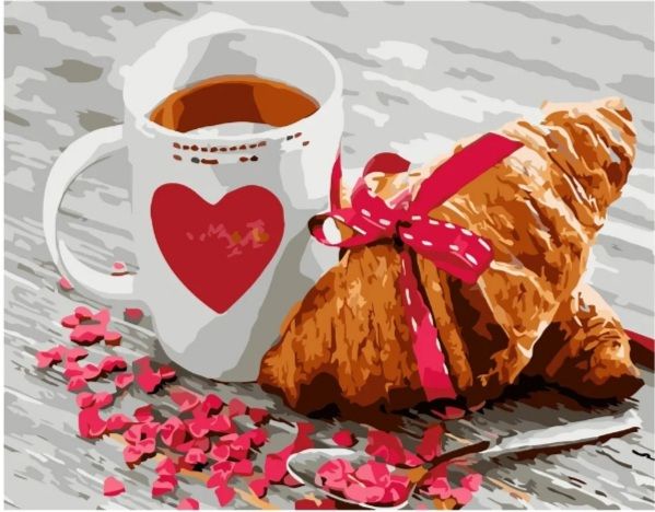 Картина за номерами Французький сніданок