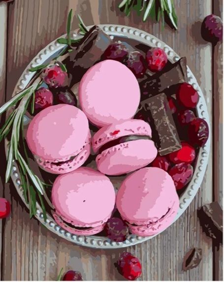 Картина за номерами Макаруни