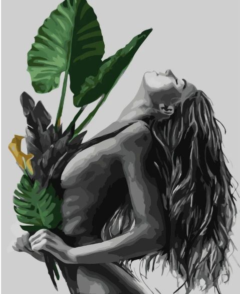 Картина за номерами Квіткова фотосесія