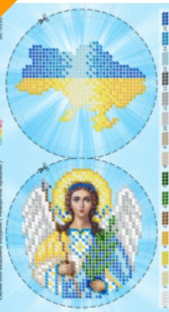 Новорічна іграшка для вишивки (заготовка не пошита) №38