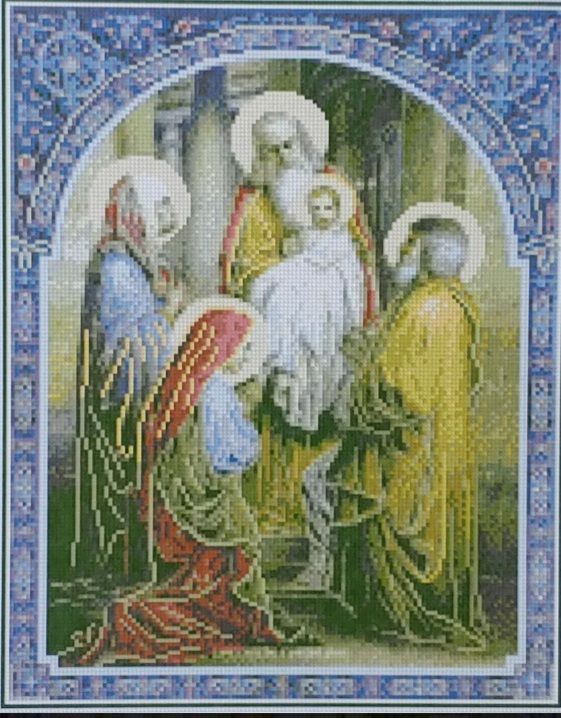 Алмазна картина Стрітення Господнє