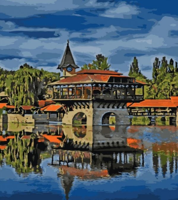 Картина за номерами Жовтневий парк