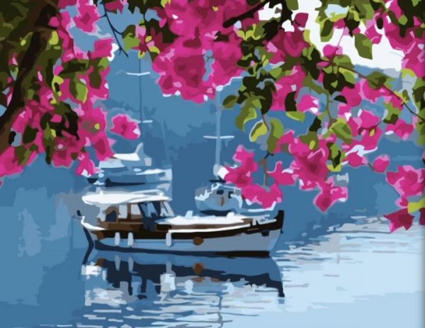 Картина за номерами Корабель на воді