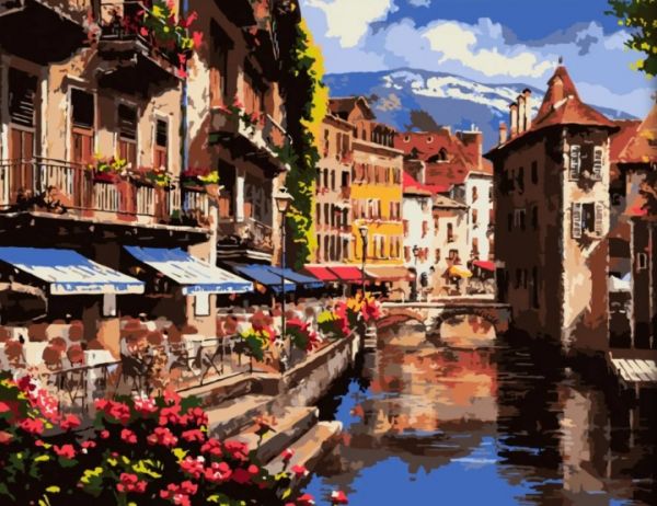 Картина за номерами Опівдні в Ансі