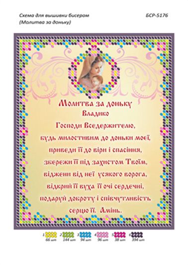 Схеми для вишивки Молитва за дочку