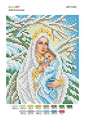 Схеми для вишивки Б.М. Сніжна