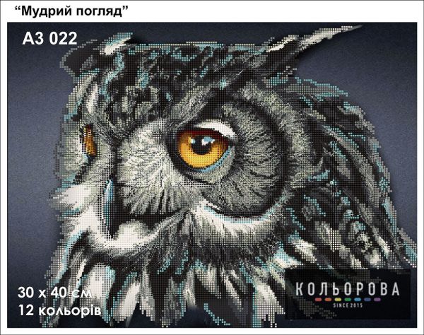 Схема для вишивки Мудрий погляд