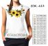 Блузка жіноча без рукавів №113 (заготовка не пошита)