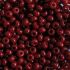 Бісер Чеський № 93310 Непрозорий вишневий натуральний