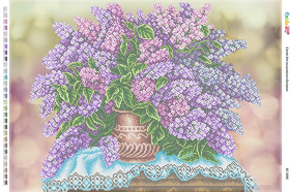 Схема для вишивки Бузок