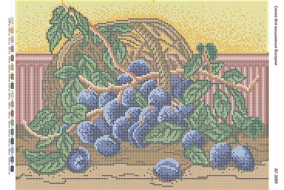 Схема для вишивки Натюрморт