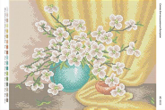 Схема для вишивки Натюрморт