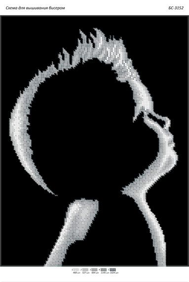 Схема для вишивки Малюк