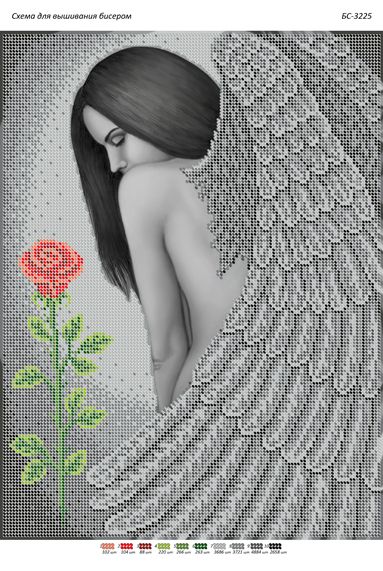 Схема для вишивки Янгол