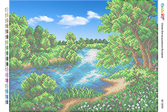 Схема для вишивки Літо