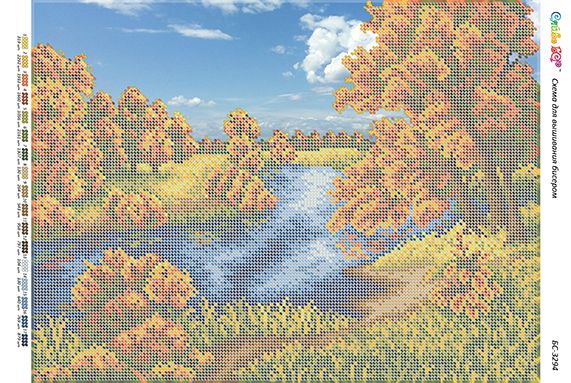 Схема для вишивки Осінь