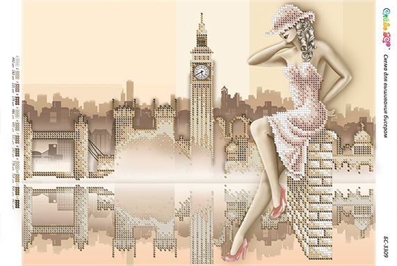 Схема для вишивки Лондон