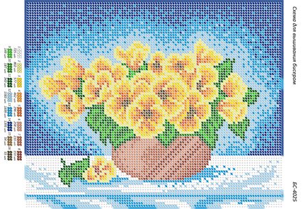 Схема для вишивки Натюрморт