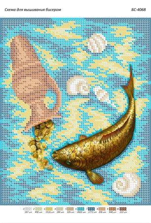Схема для вишивки До грошей (рибка)