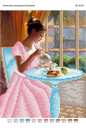 Схема для вишивки Ранковий сніданок