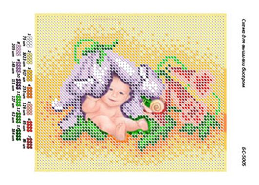 Схема для вишивки Дитя