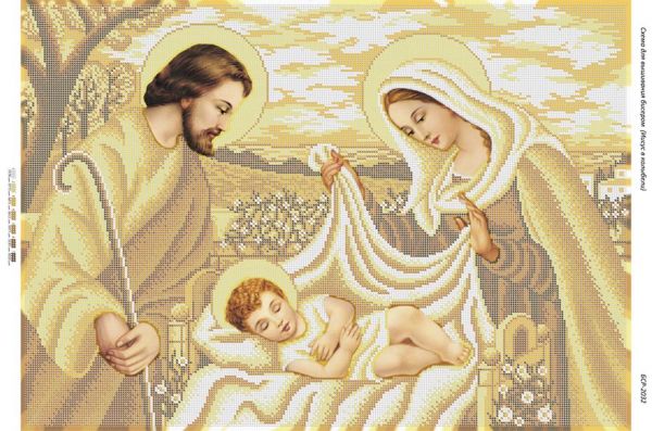 Ісус в колисці (золото)