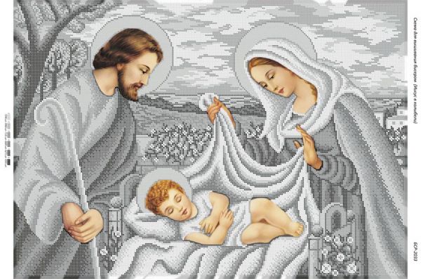 Ісус в колисці (срібло)